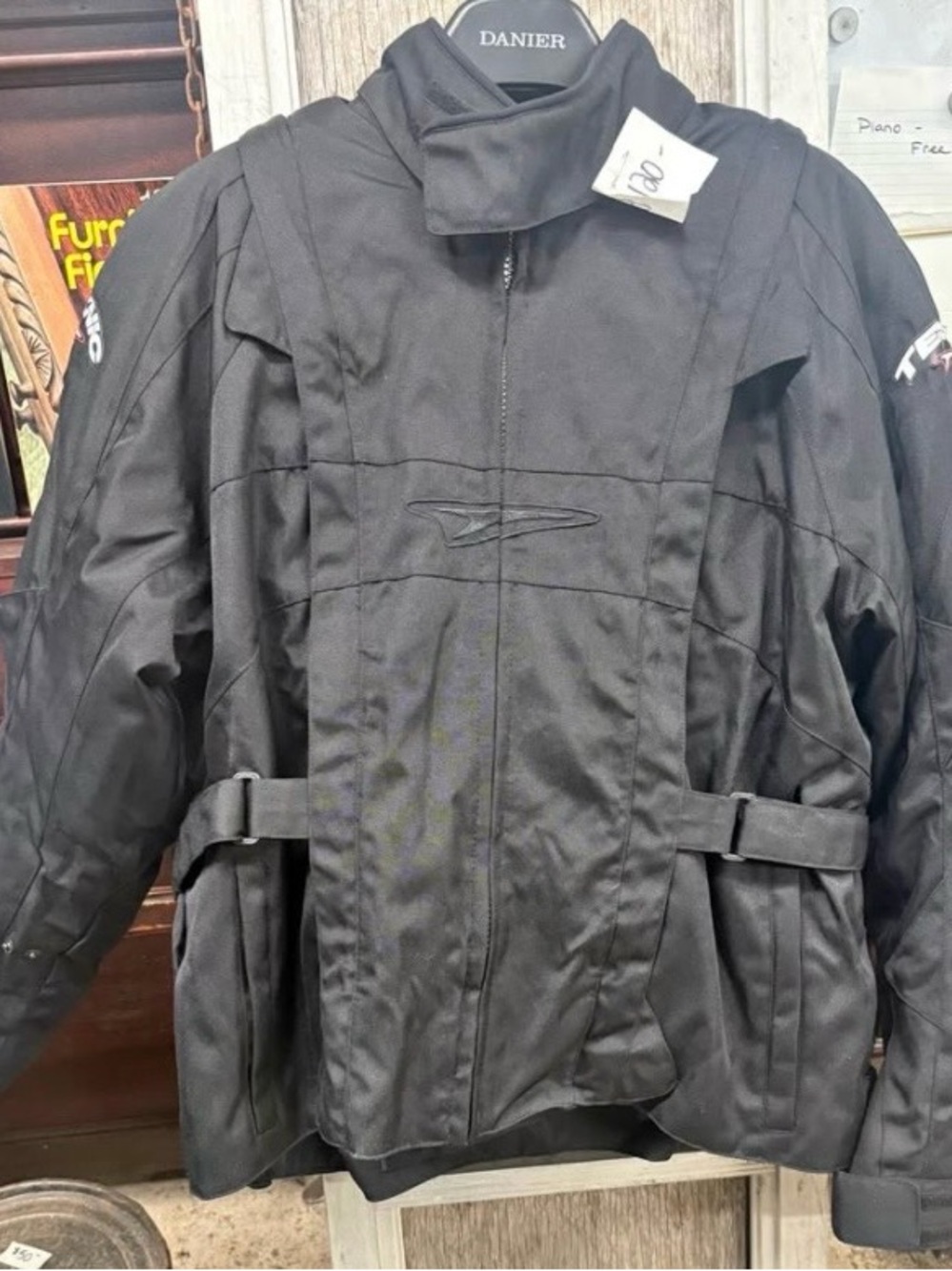 Men's Black Performance Riding Jacket - Tech Style